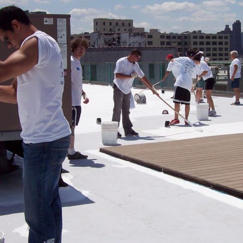 COOL-ROOF impermeabilizzazione a calce e sapone nero