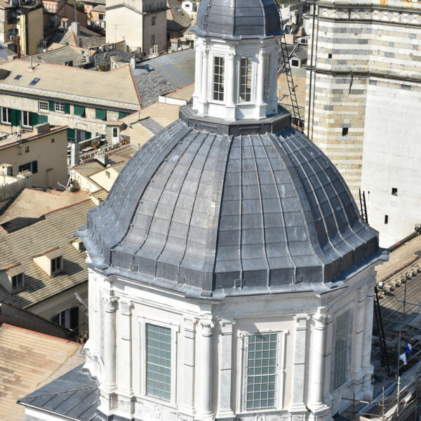 Restauro Basilica San Lorenzo Genova