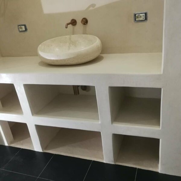 Bagno Realizzato In Tadelakt