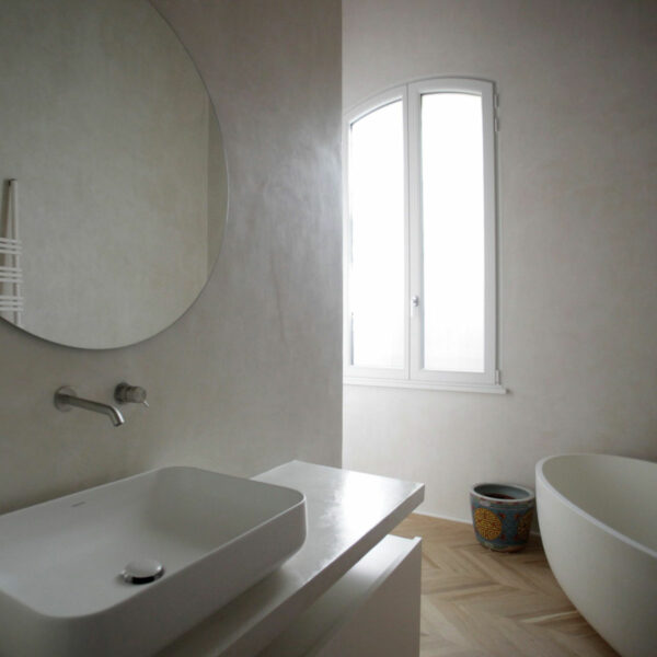 Bagno Realizzato In Tadelakt A Bologna