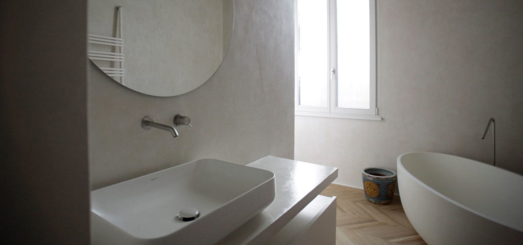 bologna: bagno in tadelakt