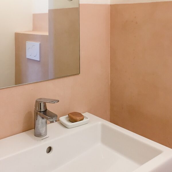 Bagno Realizzato Con Intonaco A Cocciopesto