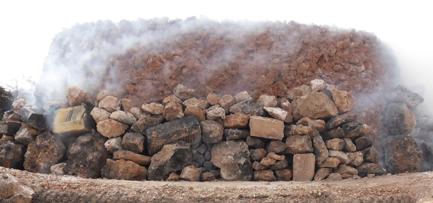 Tardizionale Forno Cottura Calce