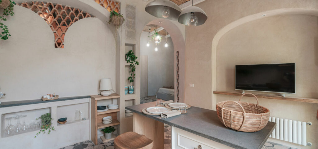 Progetto di recupero di una ex cisterna convertita in abitazione privata a cura di Sara Marzullo, interior designer.