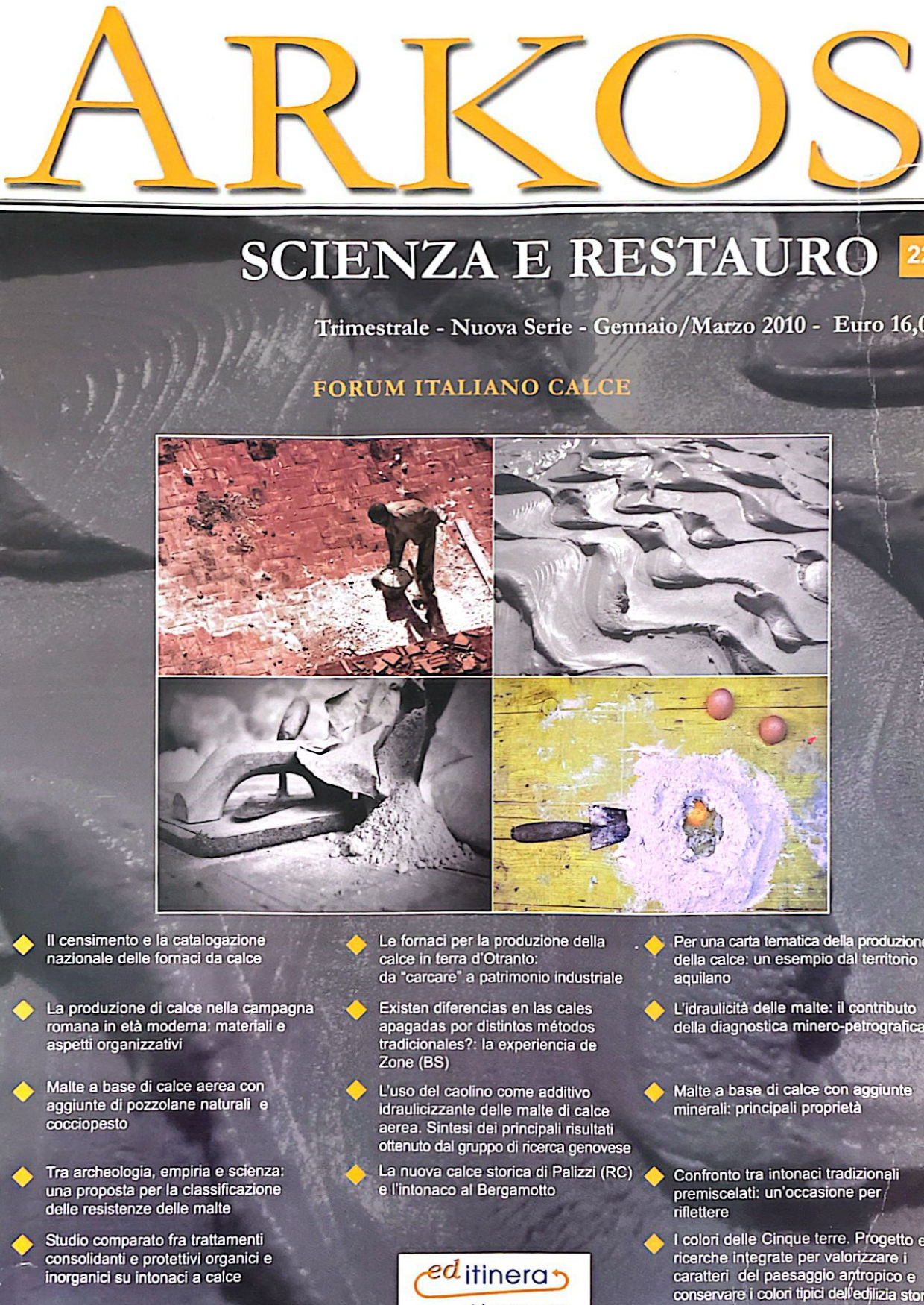 ArkosScienzaeRestauro_n22_genmar2010_cover