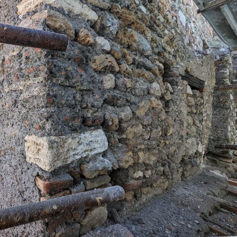 Parete Esterna Ex Chiesa Tivoli - PRIMA