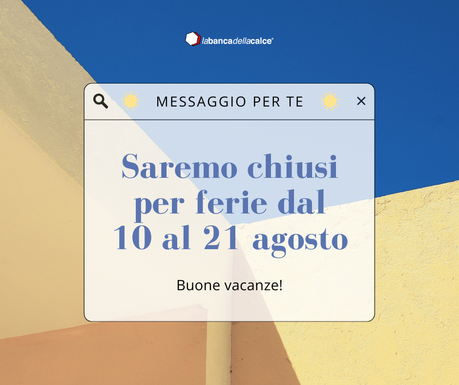 VACANZE 2026